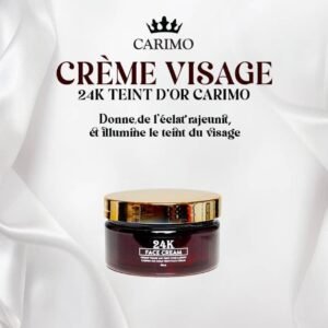 crème visage teint d'or